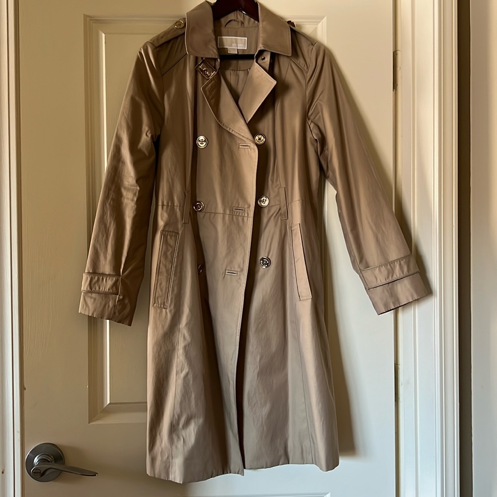 Michael Kors trench coat size small
